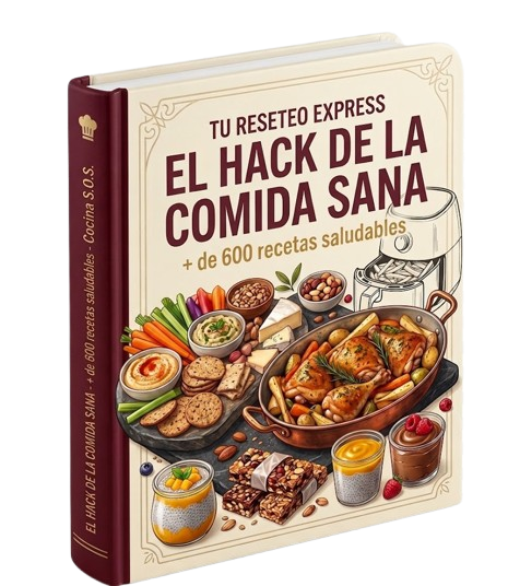 TU RESETEO EXPRESS + DE 600 RECETAS SALUDABLES y PRÁCTICAS